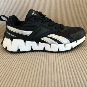 Reebok Black and Silver Running Shoes